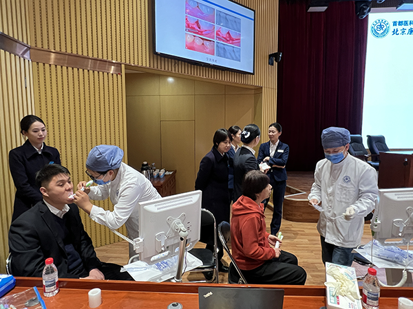 北京康复医院口腔科走进最高检、射击中心开展“世界口腔健康日”健康宣讲